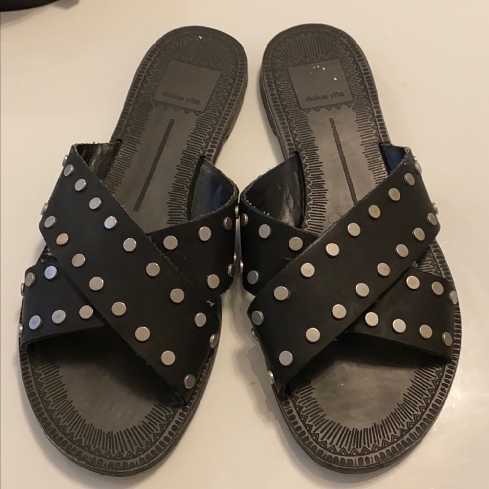 Dolce vita studded sandals